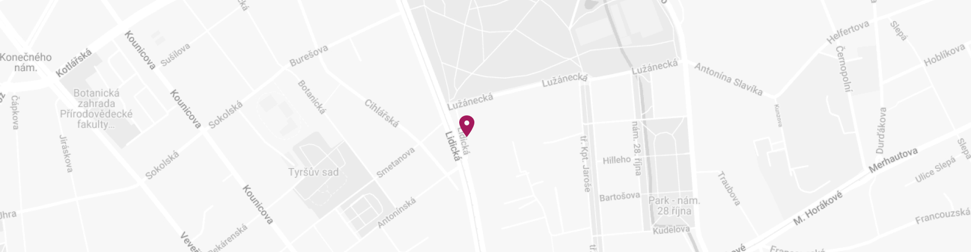 Mapa: Štefánikova 16, zvonek: COWORK, 5. patro, 602 00 Brno (kancelář Heleny Mackové)